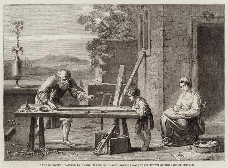 rabotajcı by Annibale Carracci