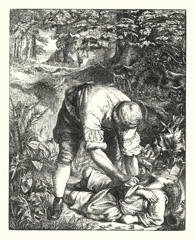 Hayatın Yolculuğu (gravür) by Anthony Frederick Augustus (after) Sandys