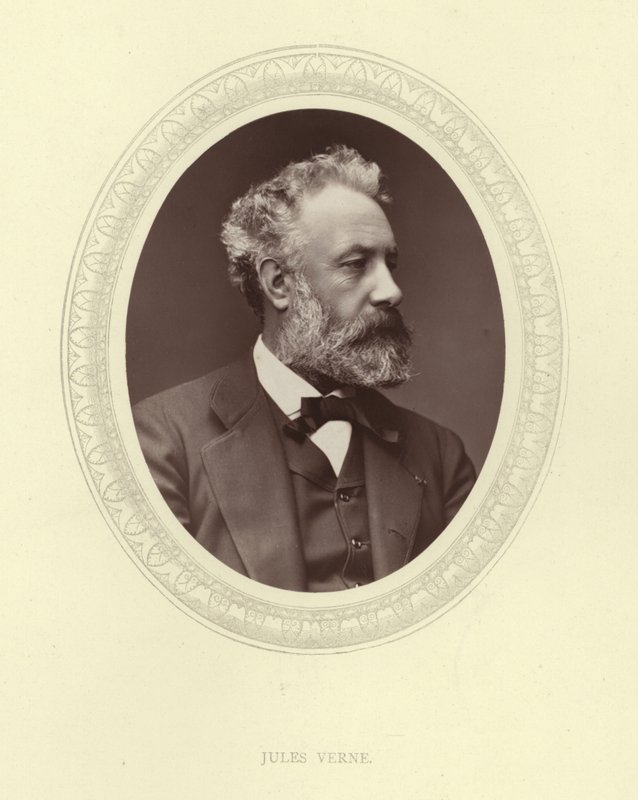 Jules Verne by Antoine Samuel Adam Salomon