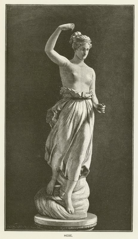 hebe by Antonio Canova
