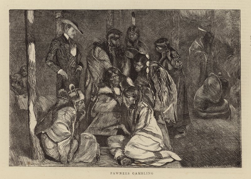 Pawnees Kumar by Arthur Boyd Houghton