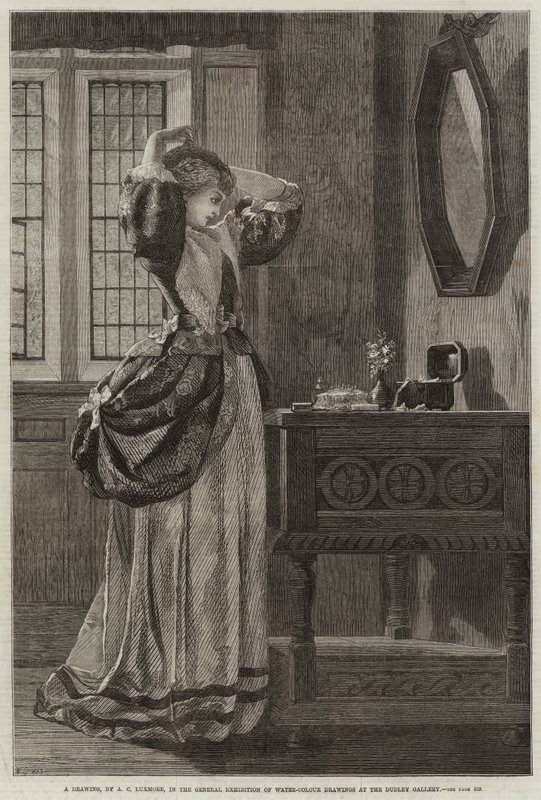 Bir çizim by Arthur C. H. Luxmoore