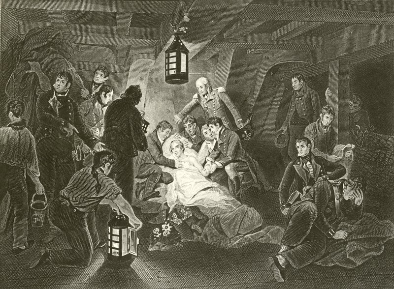 Death of Lord Nelson  by Arthur Devis