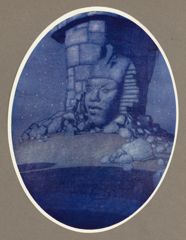 Ozymandias (renkli taş) by Arthur George Watts