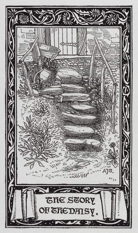Hans Christian Andersen: Papatya (taş) by Arthur Joseph Gaskin