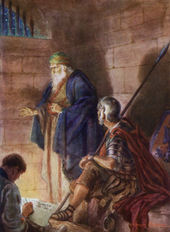 Paul hapiste (renkli taş) by Arthur Twidle