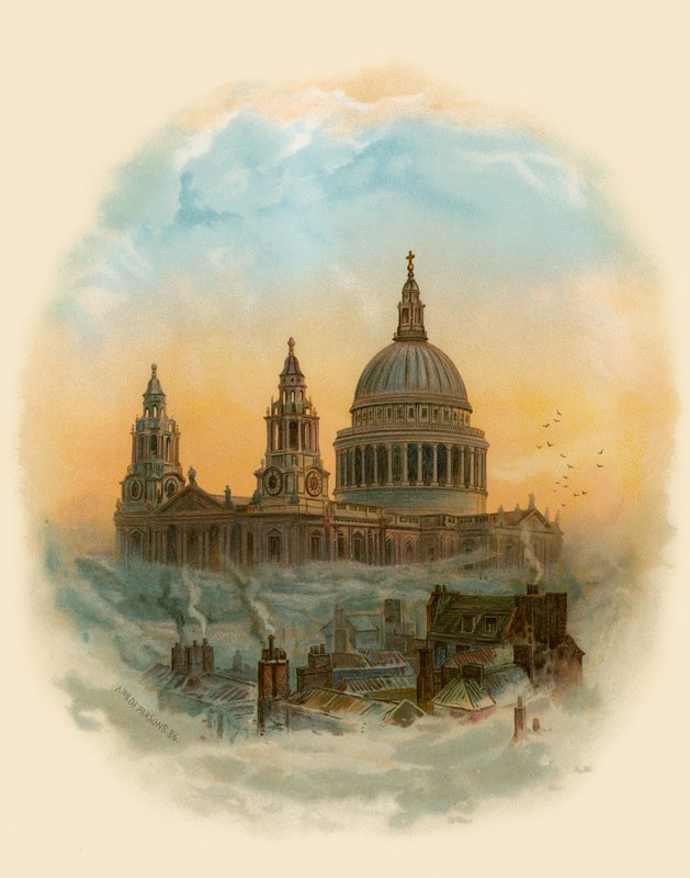 St Paul Katedrali, Londra by Arthur Wilde Parsons