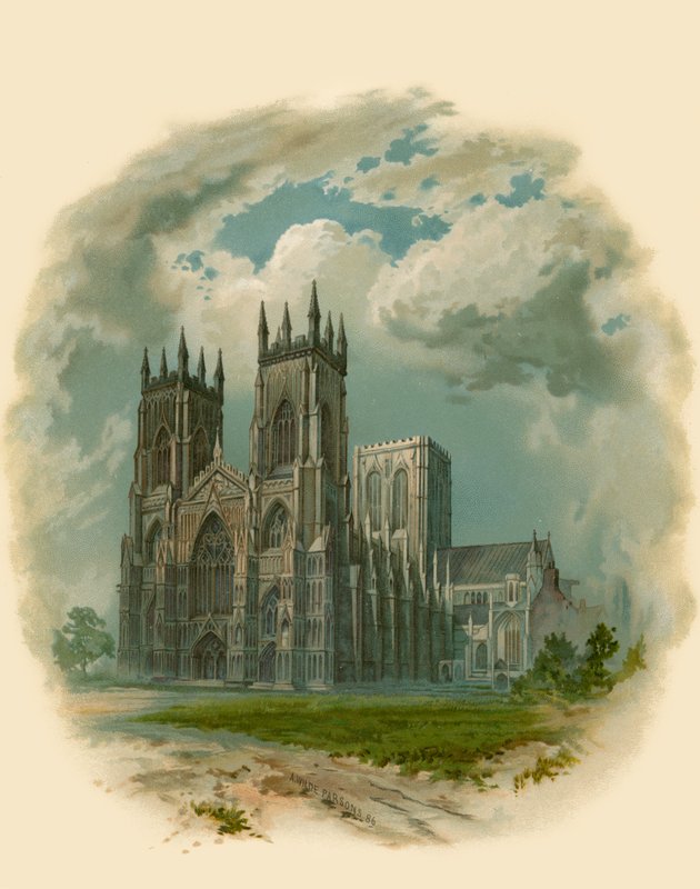 York Minster, Batı Cephesi by Arthur Wilde Parsons