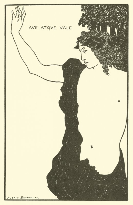 Selam ve veda by Aubrey Beardsley