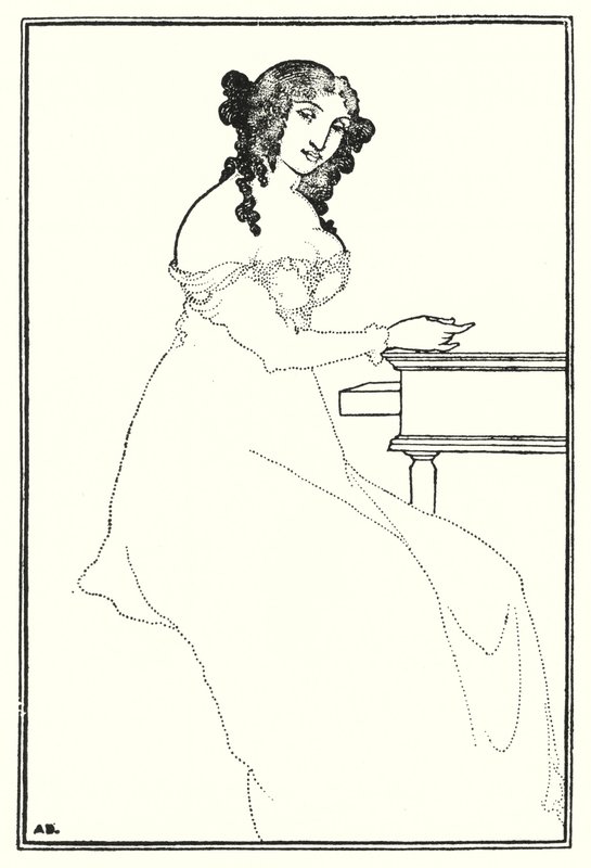 cephe parçası by Aubrey Beardsley