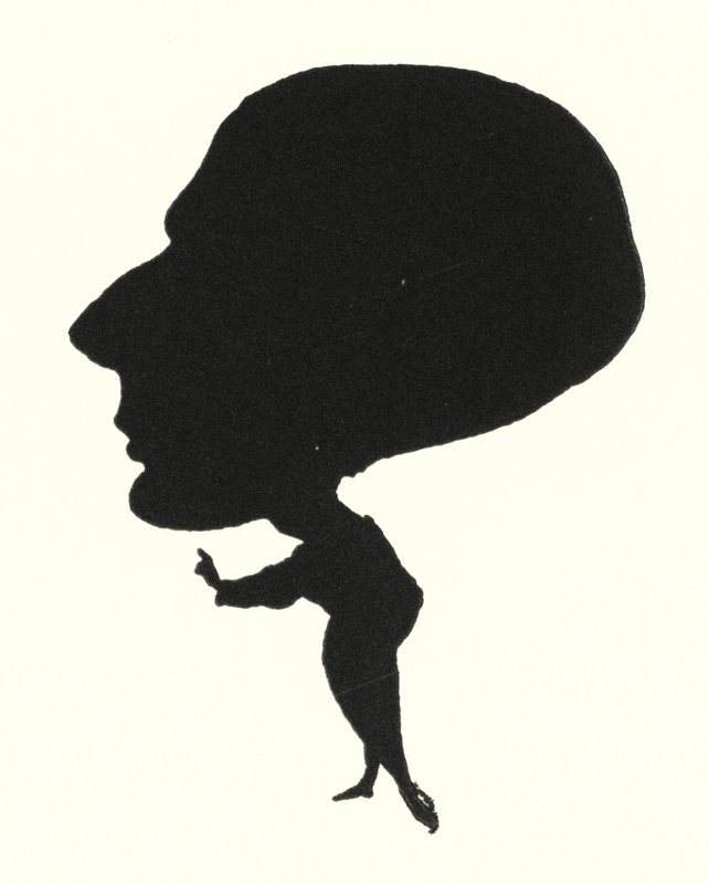 Aubrey Beardsley silüeti by Aubrey Beardsley