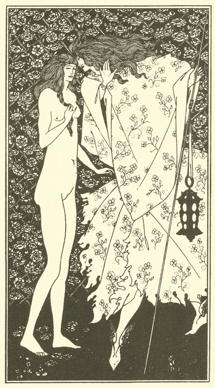 Gizemli Gül Bahçesi by Aubrey Beardsley