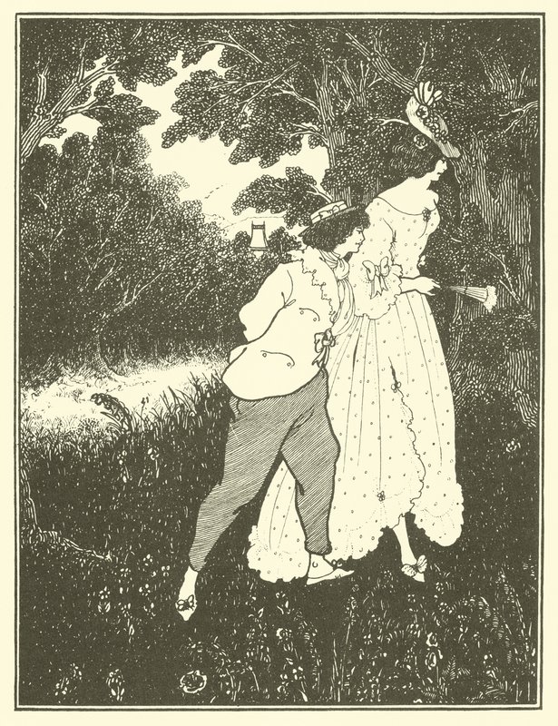 Üç Müzisyen by Aubrey Beardsley