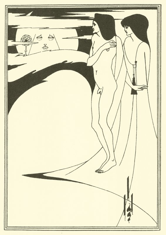 Aydaki Kadın by Aubrey Beardsley