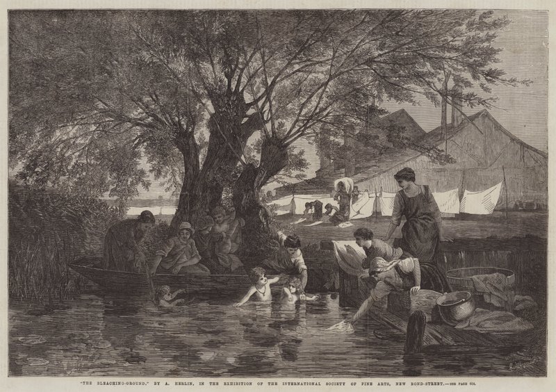 Ağartma Alanı by Auguste Joseph Herlin