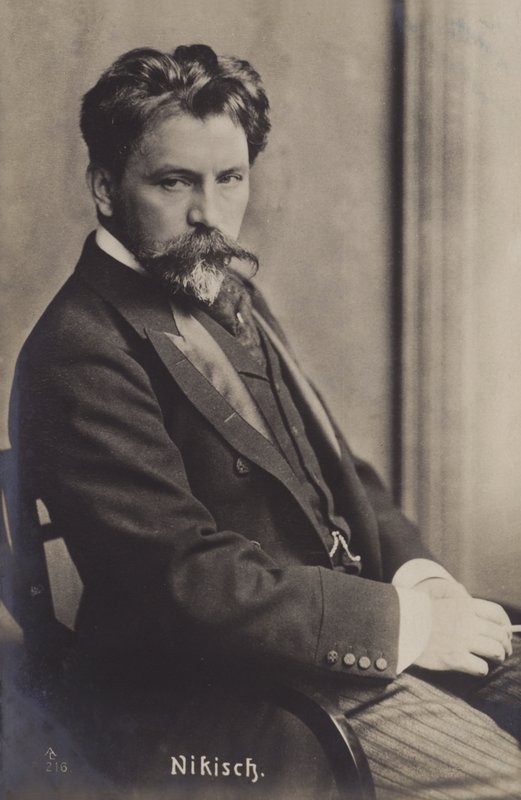Arthur Nikisch, Macar şef by Austrian Photographer