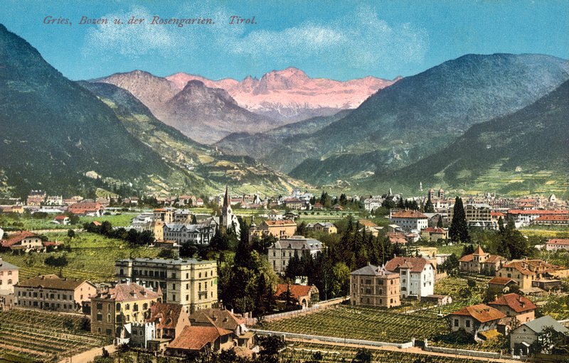 Gries, Bozen VE Rosengarten, Tirol by Austrian Photographer