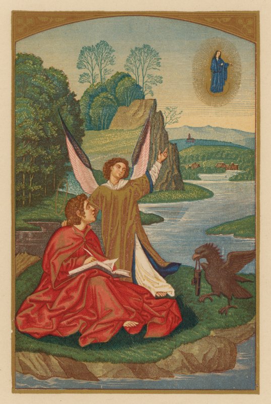 Aziz John Ev (kromolitho) by Austrian School