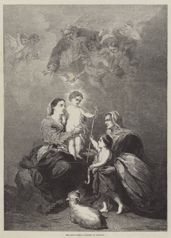 Kutsal Aile by Bartolomé Esteban Murillo
