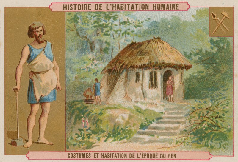 Demir Çağı kostümü ve konut by Belgian School