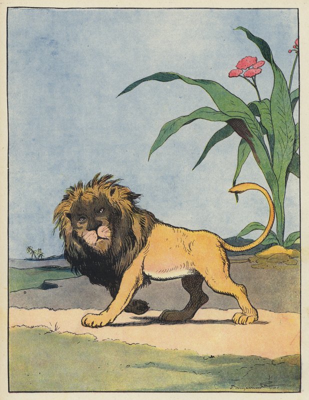 Aslan by Benjamin Rabier