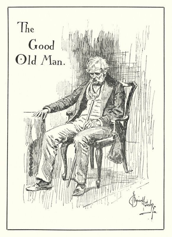 İyi Yaşlı Adam (gravür) by Bernard (after) Partridge