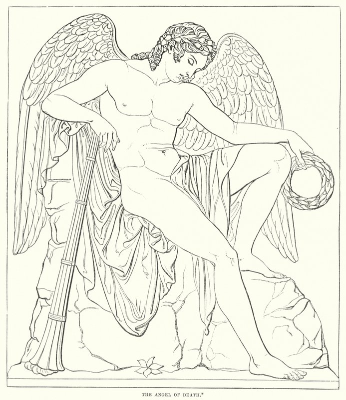 Ölüm meleği by Bertel after Thorvaldsen