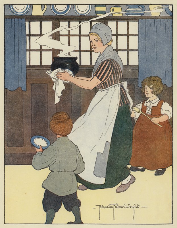 bezelye lapası by Blanche Fisher Wright