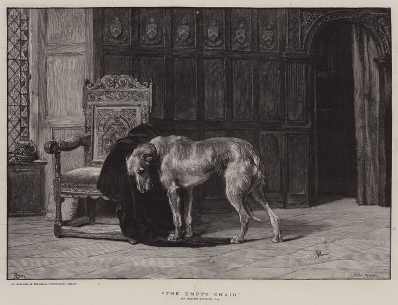 Boş Sandalye by Briton Riviere