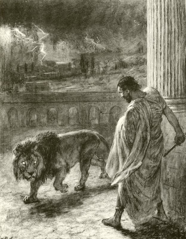 Casca (gravür) by Briton Riviere