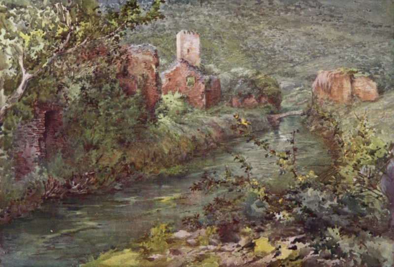 Ninfa Kalesi (renkli taş) by C.T.G. Formili