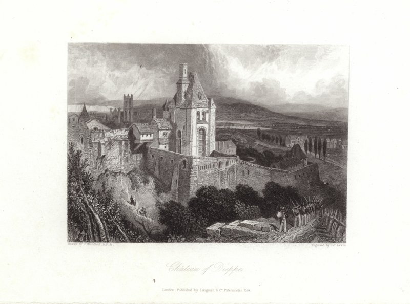 Dieppe Şatosu by C. Stanfield