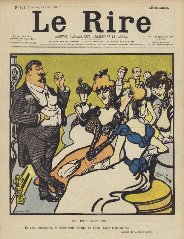 Le Rire için İllüstrasyon by Caran d Ache