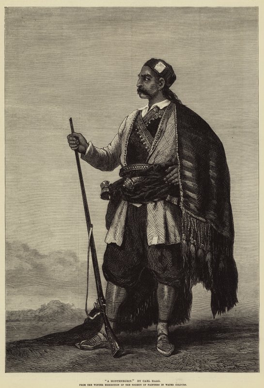 bir Karadağlı by Carl Haag
