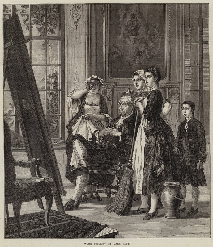 Eleştirmenler by Carl Heinrich Hoff
