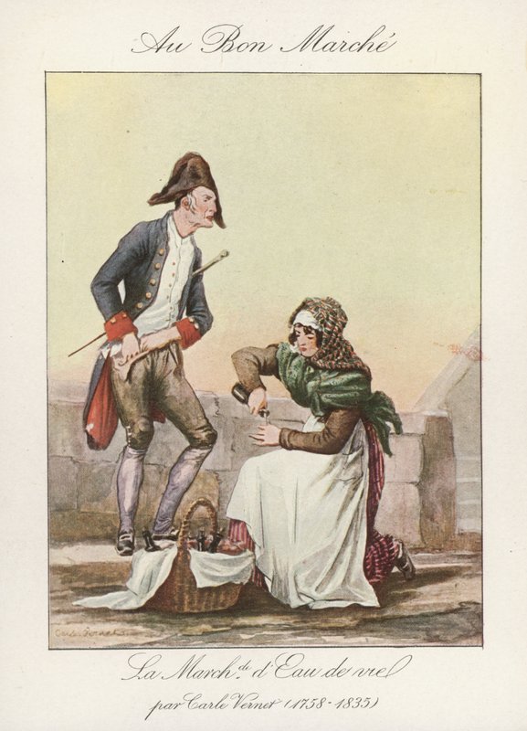 Hayat Suyu Tüccarı by Carle Vernet