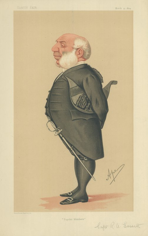 Kaptan Ralph Allen Gossett by Carlo Pellegrini