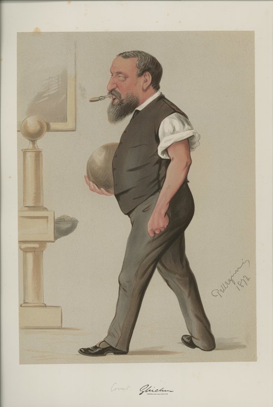 Kont Gleichen (Hohenlohe-Langenburg Prensi Victor) by Carlo Pellegrini