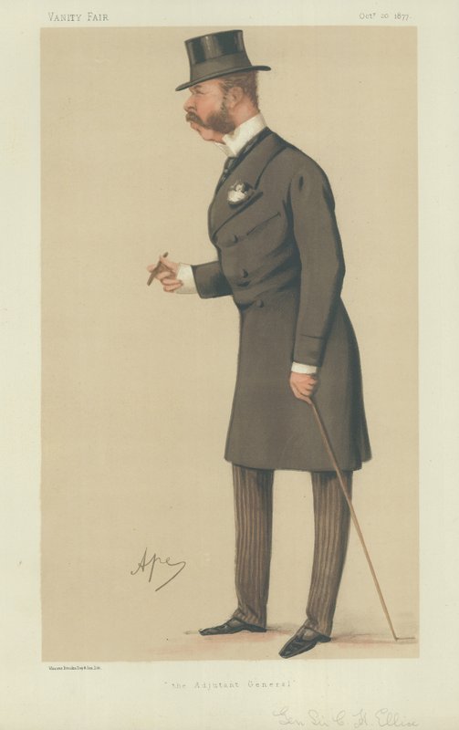 Genel Sir Charles Henry Ellice by Carlo Pellegrini
