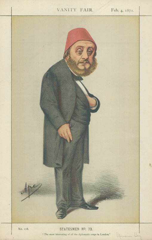 ಹೇ ಮುಸುರಸ್ ಪಾಚಾ ಟರ್ಕ್ by Carlo Pellegrini