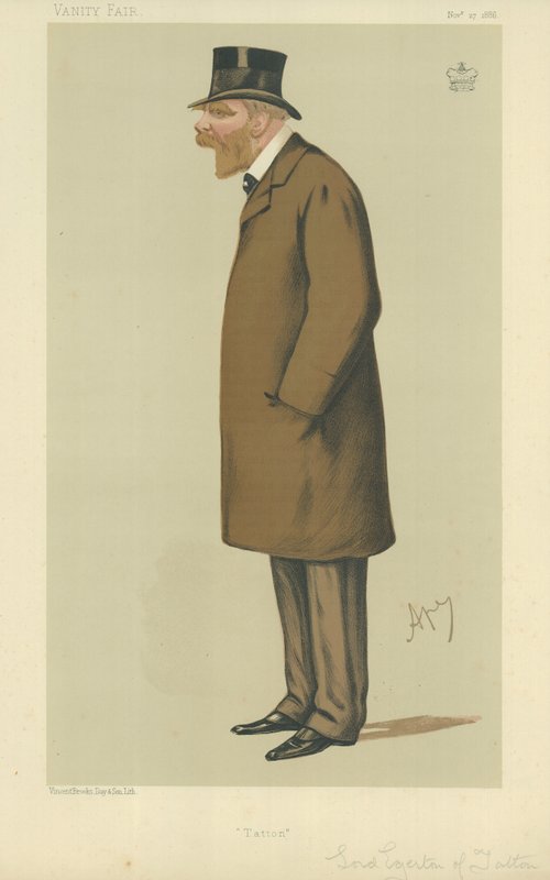 Tatton Lord Egerton by Carlo Pellegrini