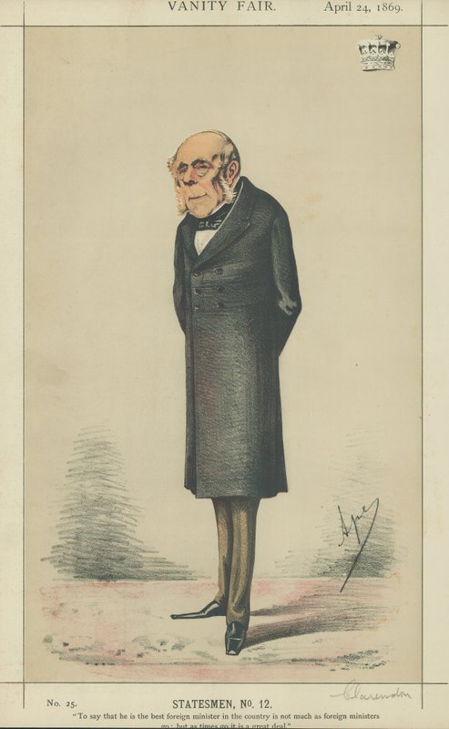 ಕ್ಲಾರೆಂಡನ್ ಟರ್ಕಿಯ ಅರ್ಲ್ by Carlo Pellegrini