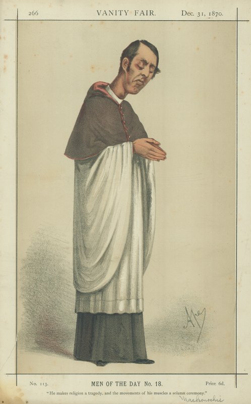 Rev AH Mackonochie by Carlo Pellegrini