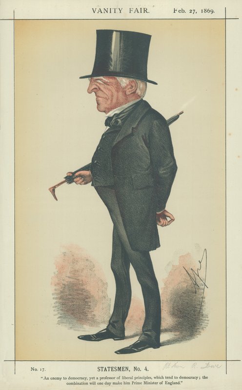 Sağ Hon Robert Lowe by Carlo Pellegrini