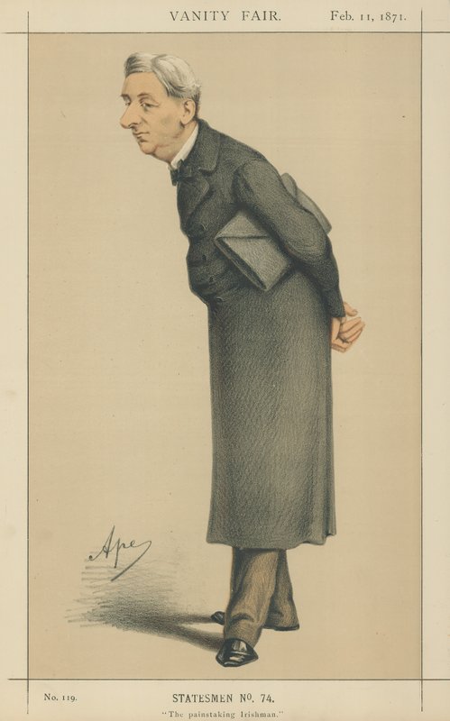 Çok Saygıdeğer William Monsell (renkli taş) by Carlo Pellegrini