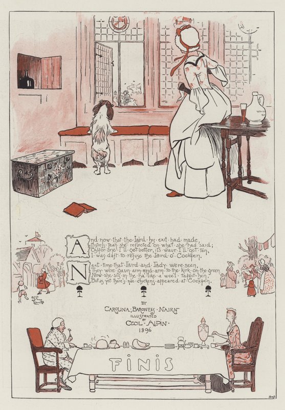Laird OCockren renkli lito by Cecil Charles Windsor Aldin