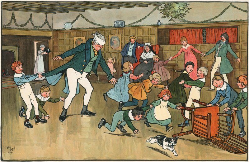 Noel Eğlencesi by Cecil Charles Windsor Aldin
