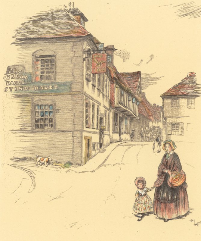 Yayılan Kartal, Midhurst by Cecil Charles Windsor Aldin