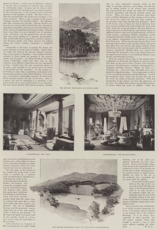 Castlewellan by Charles Auguste Loye