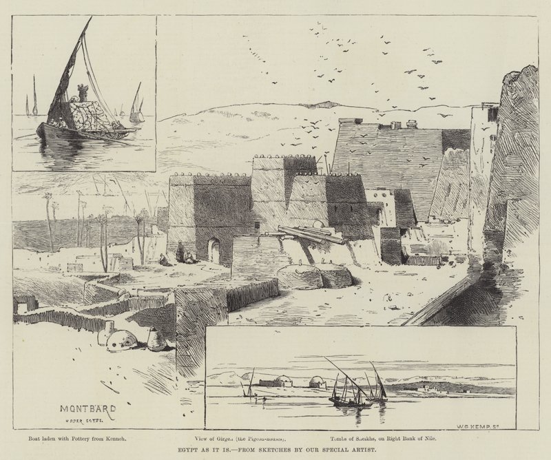 olduğu gibi Mısır by Charles Auguste Loye